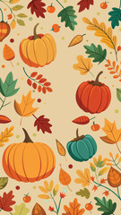 Charming seamless border illustration with intricate design elements and decorative flourishes