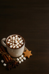 marshmallow in a cup