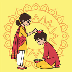 Obraz premium raksha bandhan - rakhi bandhan
