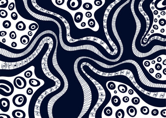 black and white abstract background Print, wallpaper, pattern background and Adobe illustrator artwork