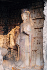 stone statue of buddha