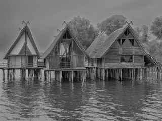 Pfahlbauten in Unteruhldingen am Bodensee