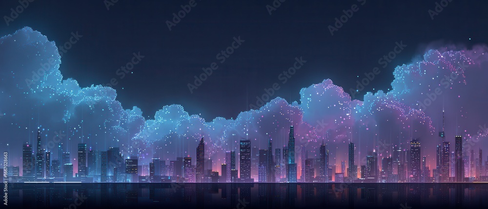 Poster cloud service routing : virtualized network slices carrying various applications through illuminated
