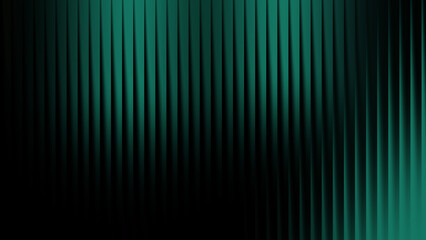 Abstract vertical teal green gradient stripes with dark shading and subtle pixelation