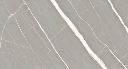 light grey marble with white diagonal veins, elegant natural stone, polished slab for minimalist countertops, sophisticated wall features, and sleek interior design

