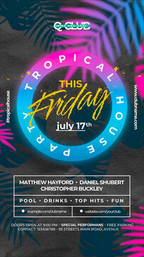 Animated Nightclub Flyer Template