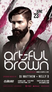 Animated Nightclub Flyer Template