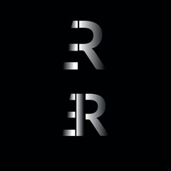 ER logo design concept