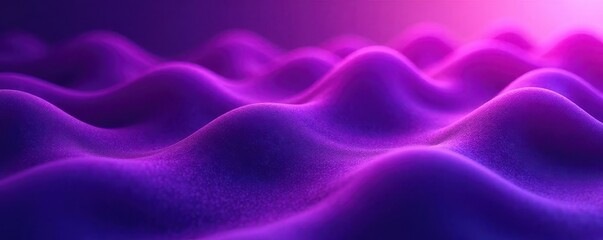 Intricate purple abstract wave pattern, smooth curves , sophisticated, elegant