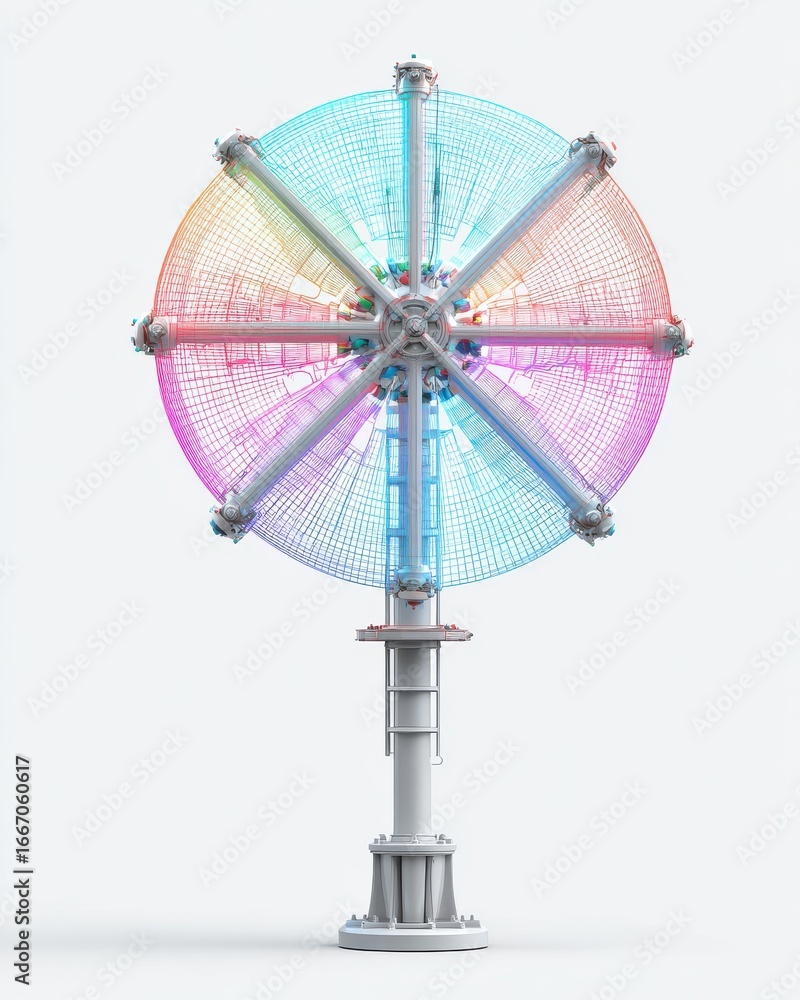 Aufkleber urban communication enhancement via adaptive antenna pole slice model implementation