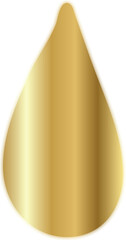 Golden Drop Illustration
