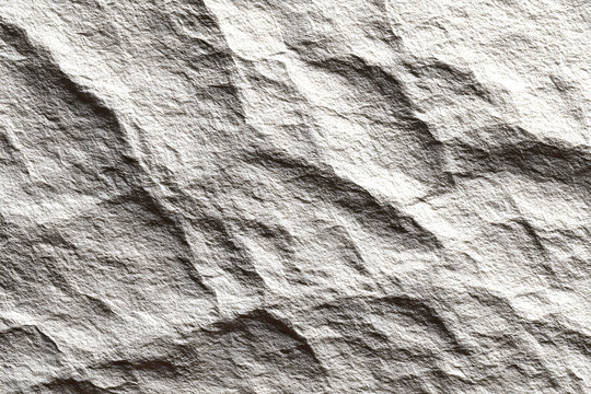 White recycled craft paper texture as background. Gry paper texture, Old vintae page or grunge vignette f old newspaper. Pattern rugh art creased grunge leter. Hardboard with copy spce for text.