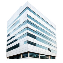 Tall building with many windows and a glass facade