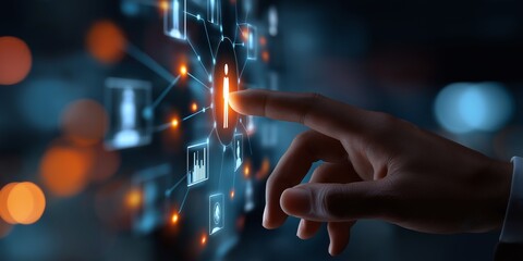 Hand selecting human resource management system, hiring and staff recruitment, HR