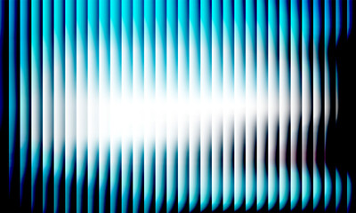 Abstract blue and white vertical light streaks background