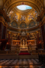 St. Stephen Basilica Altar in Budapest
