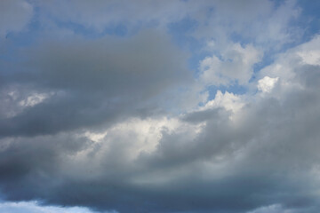 Drak Sky clouds before rain