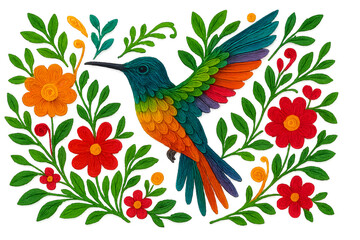 Decorative handmade quilling artwork showcases 3D depth, textured layers, and soft lighting, making it ideal for wall art, craft inspiration, and creative decorative projects on transparent background