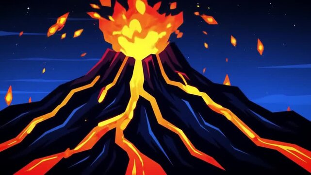 lava mountain