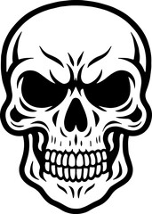 Fototapeta premium Skull.Vector EPS Design