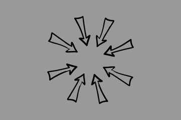 Abstract geometric composition with vibrant color palette and clean typography