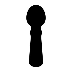 Elegant and Secure Keyhole Silhouette in Black and White Illustrative Design