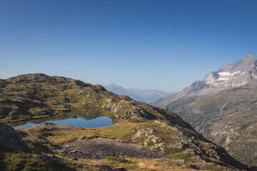 Randonnée dans le parc de la Vanoise aux lac de Bellecombe