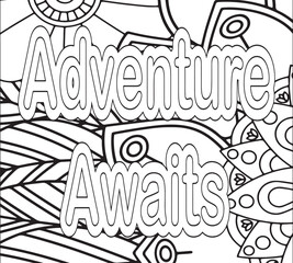 
inspirational quotes coloring pages
