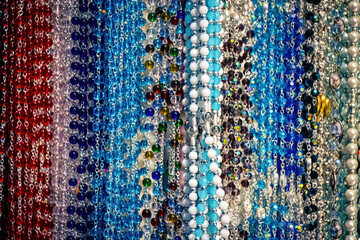 chapelet de Lourdes en gros plan