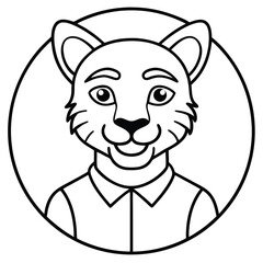 animal face avatar icons