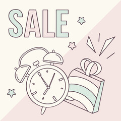 pastel gradient colors, minimal geometric design, editable vector