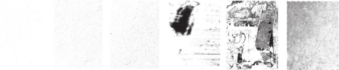 Grunge textures set. Collection of vector overlay, distress, textures .Simply Place texture over any Object to Create grunge,splattered ,dirty effect .
