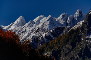 Las Peinetas, camino internacional  a argentina, Curarrehue, Chile