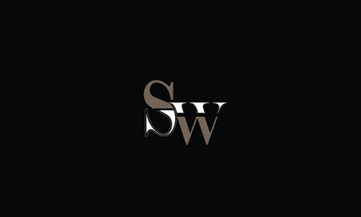 SW,WS,SW,S,W,W,SW abstract, letters, logo, monogram, style, symbols, ambitions, icons, 
