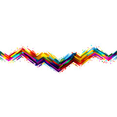 Dynamic abstract colorful wave design element perfect for modern branding, website backgrounds, and vibrant graphic projects, creating a visual impact
