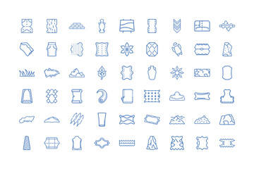 Vector art of collection of abstract and decorative icons