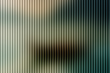 Obraz premium Vertical ribbed texture with gradient colors abstract background