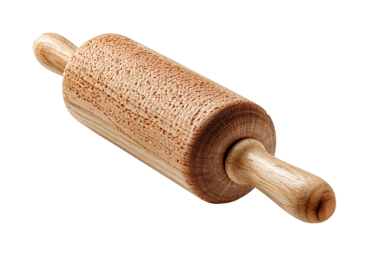 Rolling dough preparation kitchen food, isolated on transparent background, png