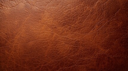 Fototapeta premium Close-up leather surface texture, seamless natural pattern with fine grain and subtle wrinkles, photorealistic finish ideal for fashion, furniture, or design.