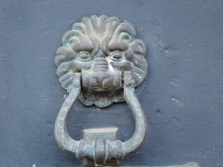 lion head door knocker