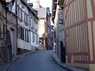 Historical buildings in Honfleur