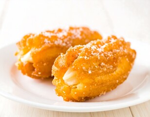 Sweet, golden pastries with creamy filling