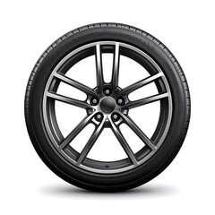 Fototapeta premium Car wheel and tire