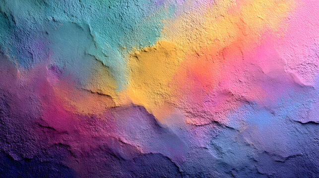 Vibrant color gradient with subtle grain texture, moern abstract background fo design projects