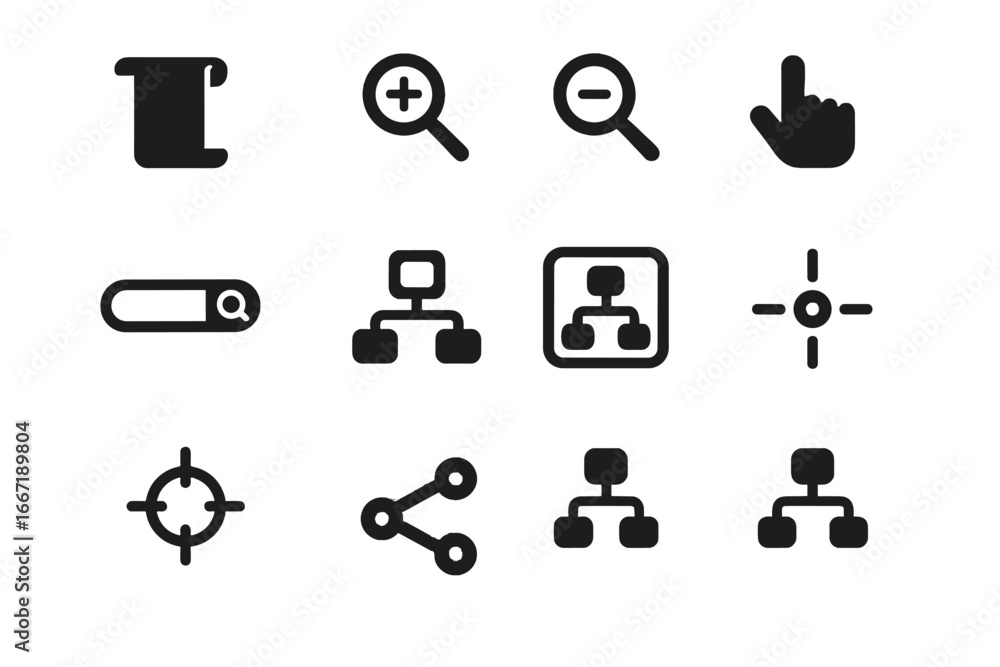 Poster all view tools expand vector collapse out highlight map mind node reset