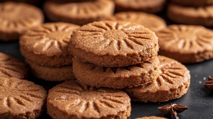Delicious spiced speculaas cookies  a winter treat from belgium and the netherlands