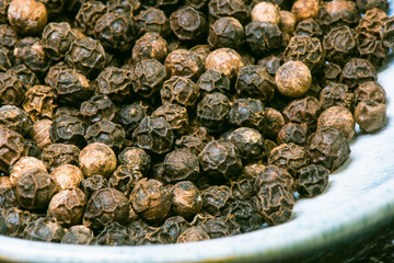 Pepper in bowl