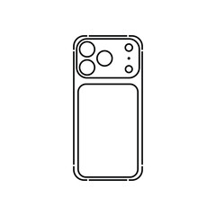 Smartphone icon. Gadget symbol modern, simple, vector, icon for website design, mobile app, ui. Vector Illustration