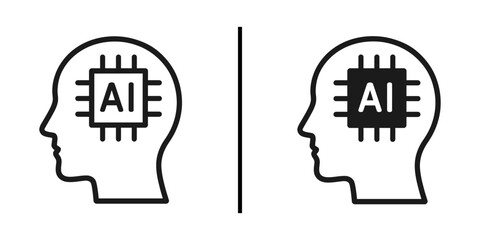 AI-Powered Mind: A graphic depicting the fusion of Artificial Intelligence within the human intellect, showcasing a seamless blend of innovation and understanding. 