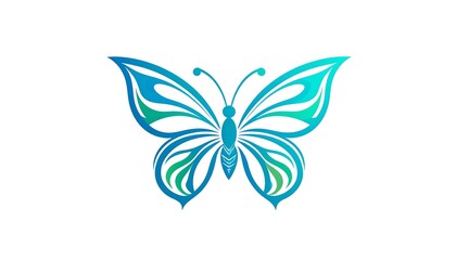 Obraz premium Elegant butterfly design